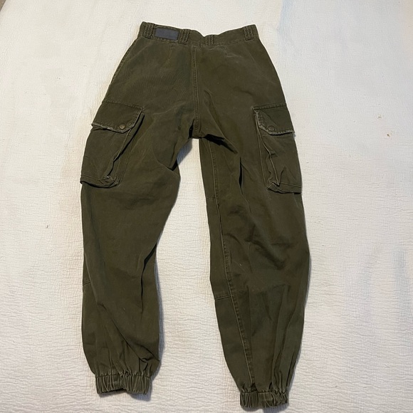 CARMAR High Waisted Denim Cargo Pants - Picture 3 of 7